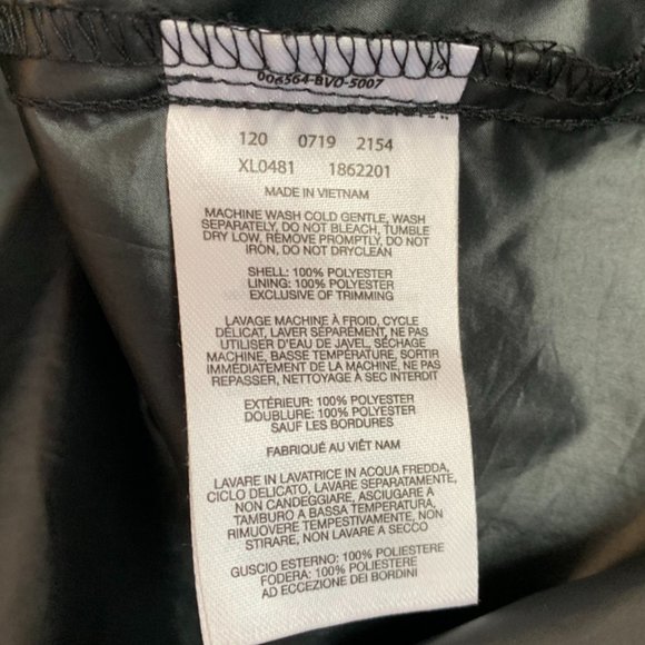 Columbia Black Long Sleeve Windbreaker Jacket - Picture 4 of 7